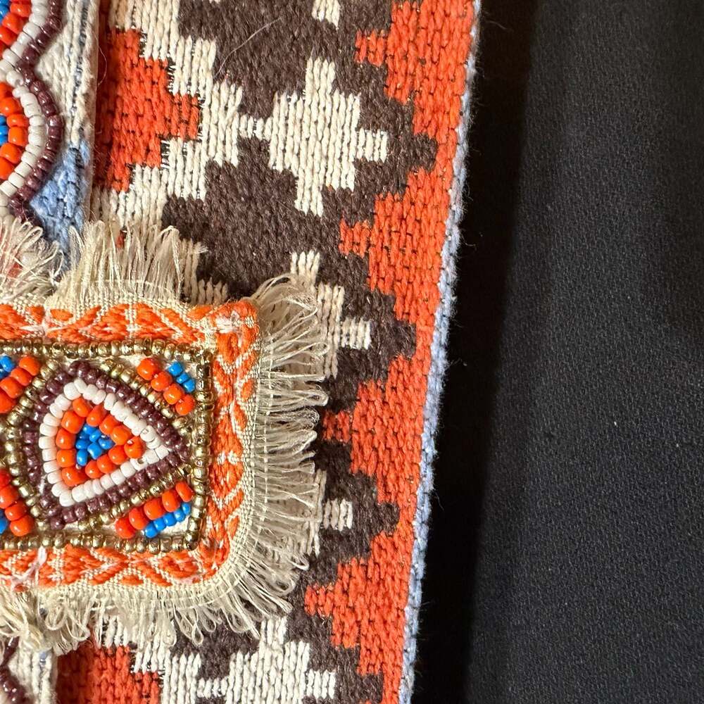 America & Beyond Southwestern Pattern Clutch Crossbody Bag Native American Style - Picture 7 of 16